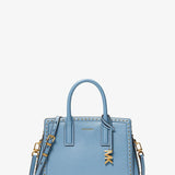 Michael Kors Blue Leather Satchel Bag